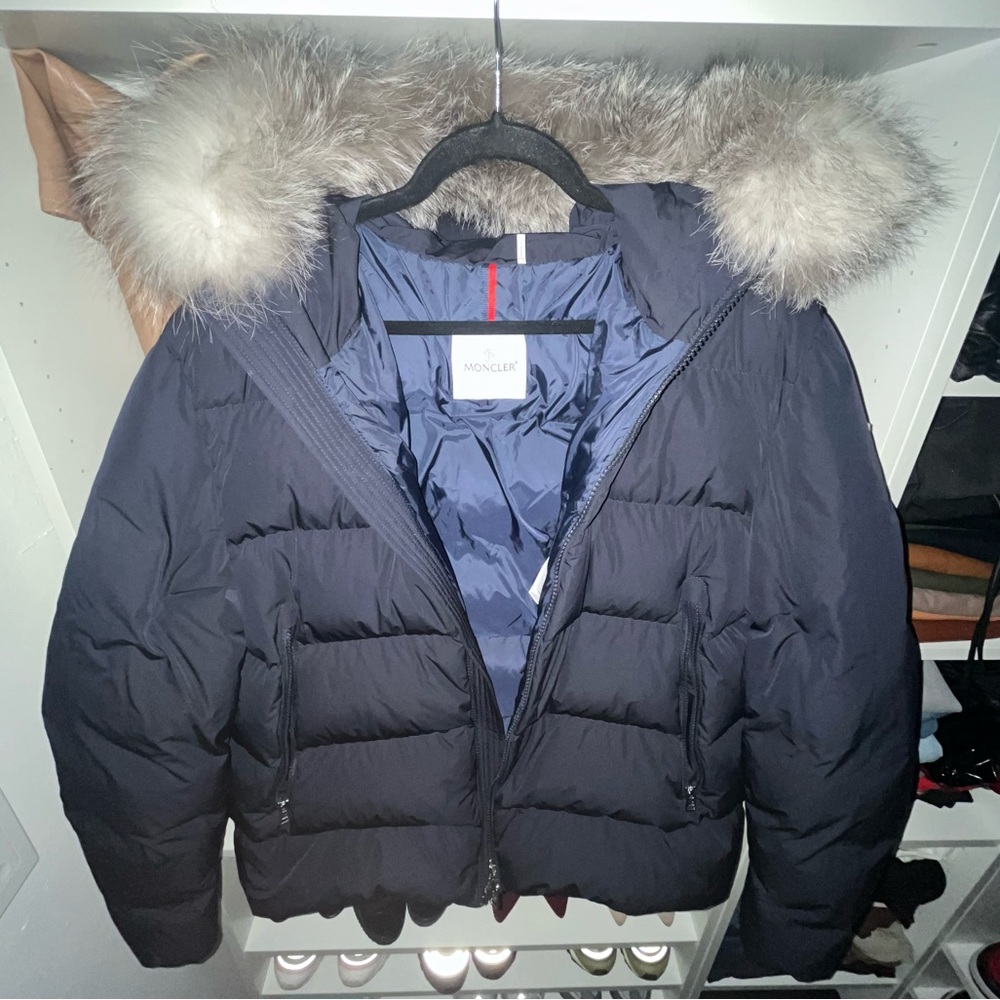 Moncler Corborant Fur Coat